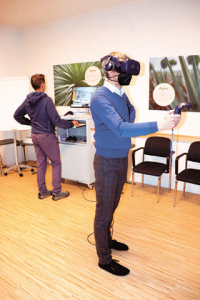 moderierte Virtual Reality Therapie
